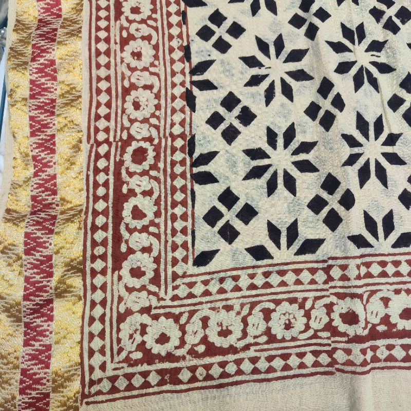 SCIARPA cotone - Pareo indiano artigianale - STELLA