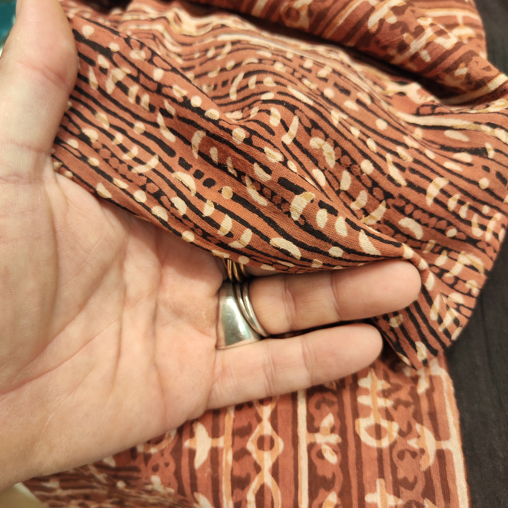 SCIARPA cotone - Pareo indiano artigianale - MISTRAL
