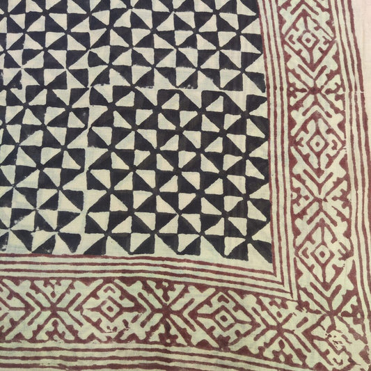 SCIARPA cotone - Pareo indiano artigianale - TRIS
