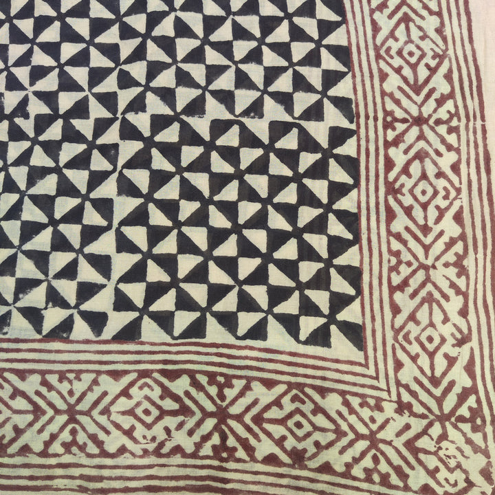SCIARPA cotone - Pareo indiano artigianale - TRIS