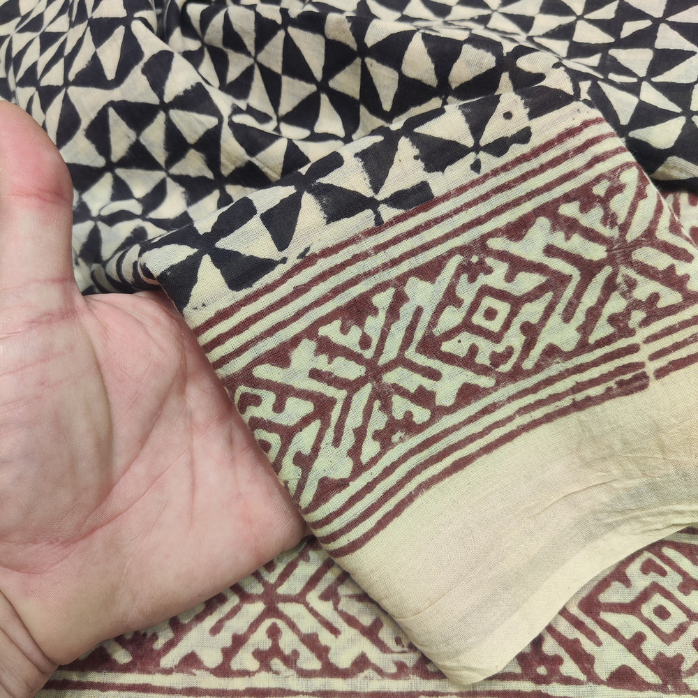 SCIARPA cotone - Pareo indiano artigianale - TRIS