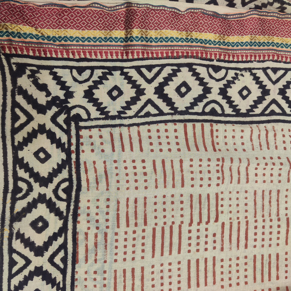 SCIARPA cotone - Pareo indiano artigianale - STRIPE