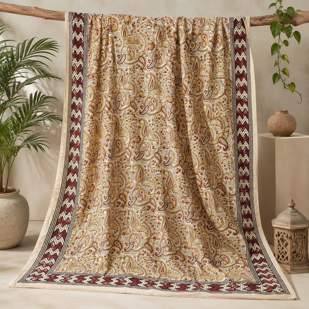 COTTON SCARF - Handmade Indian Sarong - NAMA