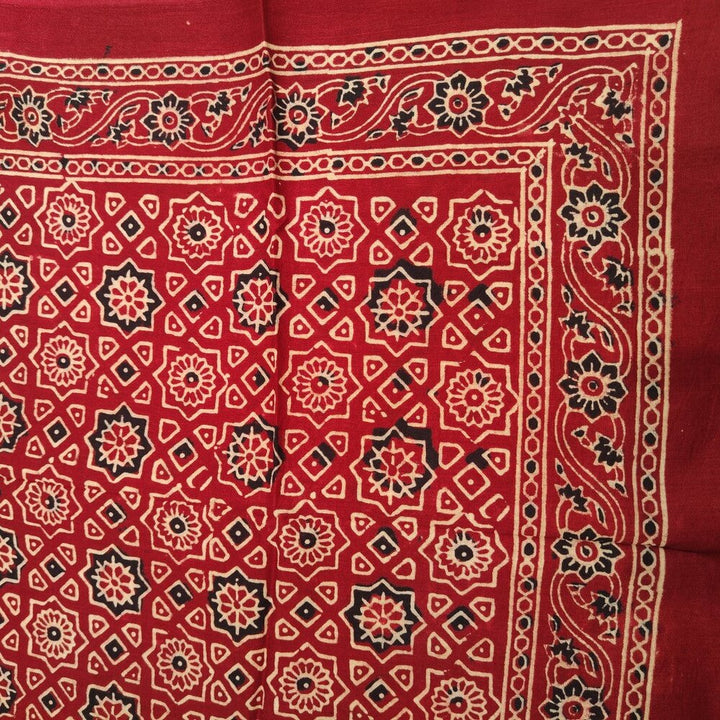 Pareo - Sciarpa artigianale in cotone con fantasie tribali - KAL