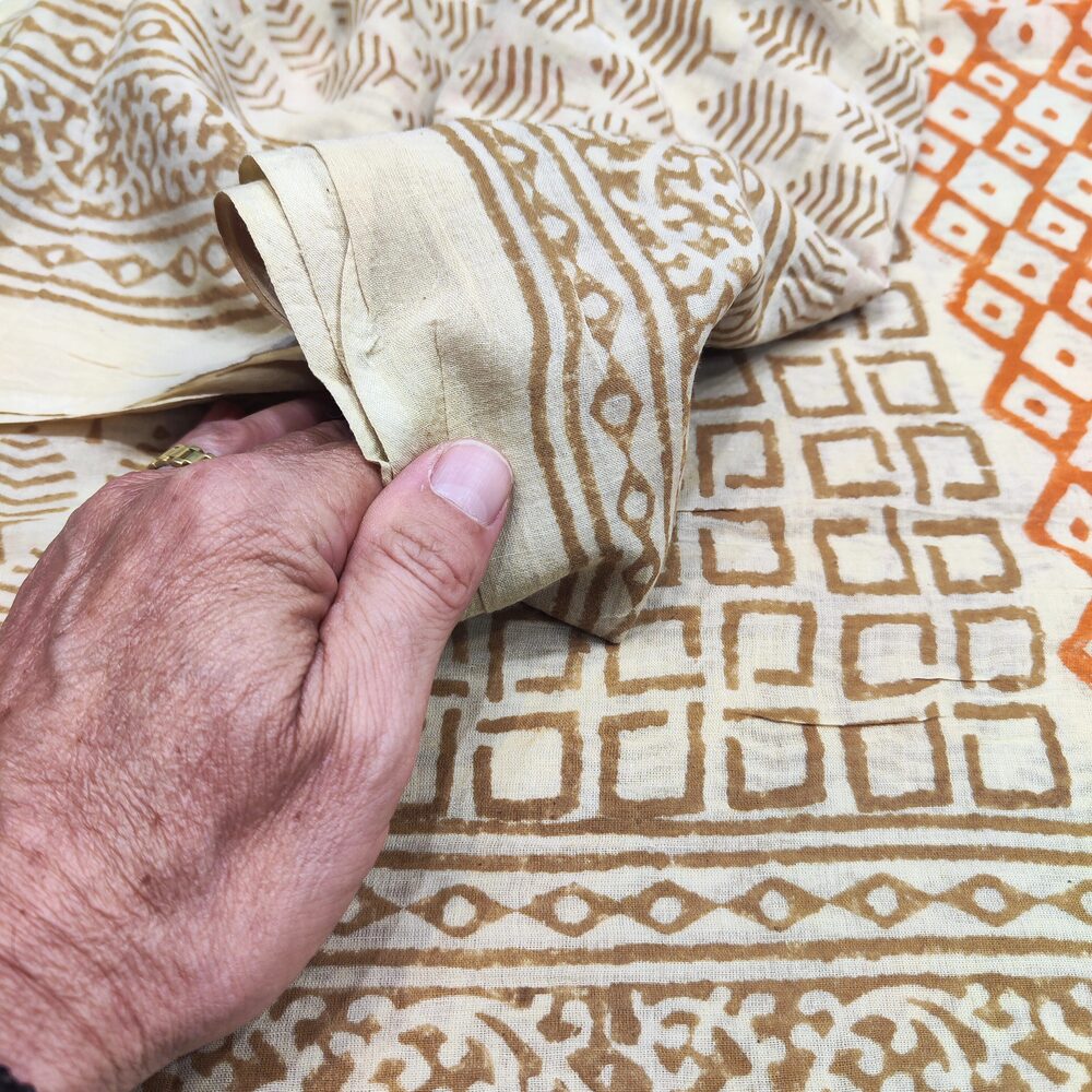 SCIARPA cotone - Pareo indiano artigianale - NIMBU