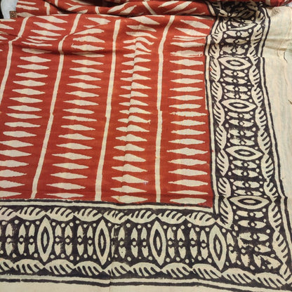 SCIARPA cotone - Pareo indiano artigianale - VIRA – dettaglio