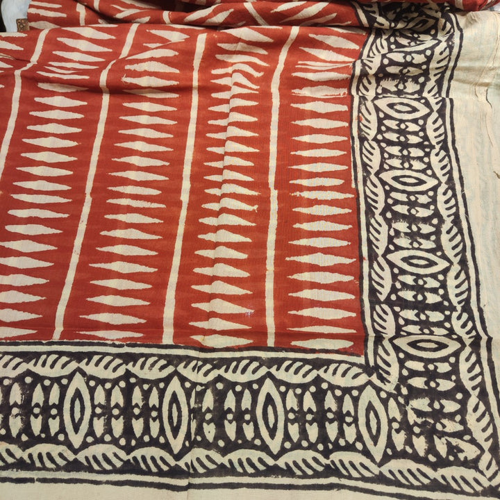 SCIARPA cotone - Pareo indiano artigianale - VIRA – dettaglio