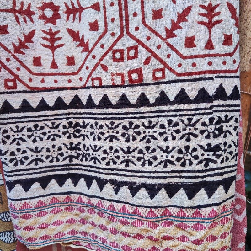 SCIARPA cotone - Pareo indiano artigianale - OCTA – immagine 6