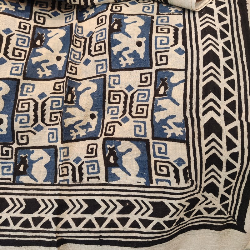 SCIARPA cotone - Pareo indiano artigianale - KOALA