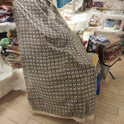 SCIARPA cotone - Pareo indiano artigianale - HIPSTER – totale