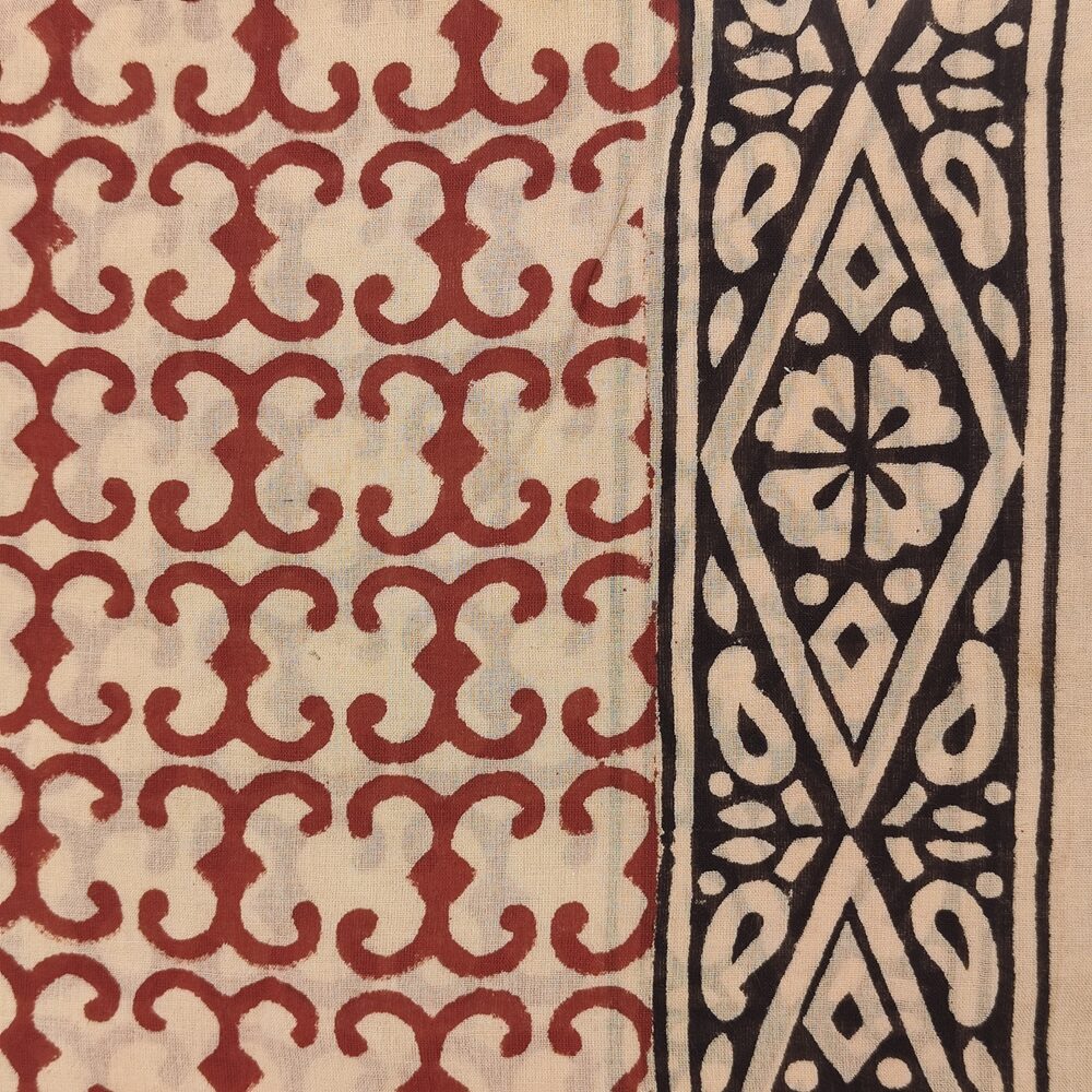 SCIARPA cotone - Pareo indiano artigianale - HIPSTER – dettaglio