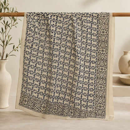 SCIARPA cotone - Pareo indiano artigianale - HIPSTER – totale
