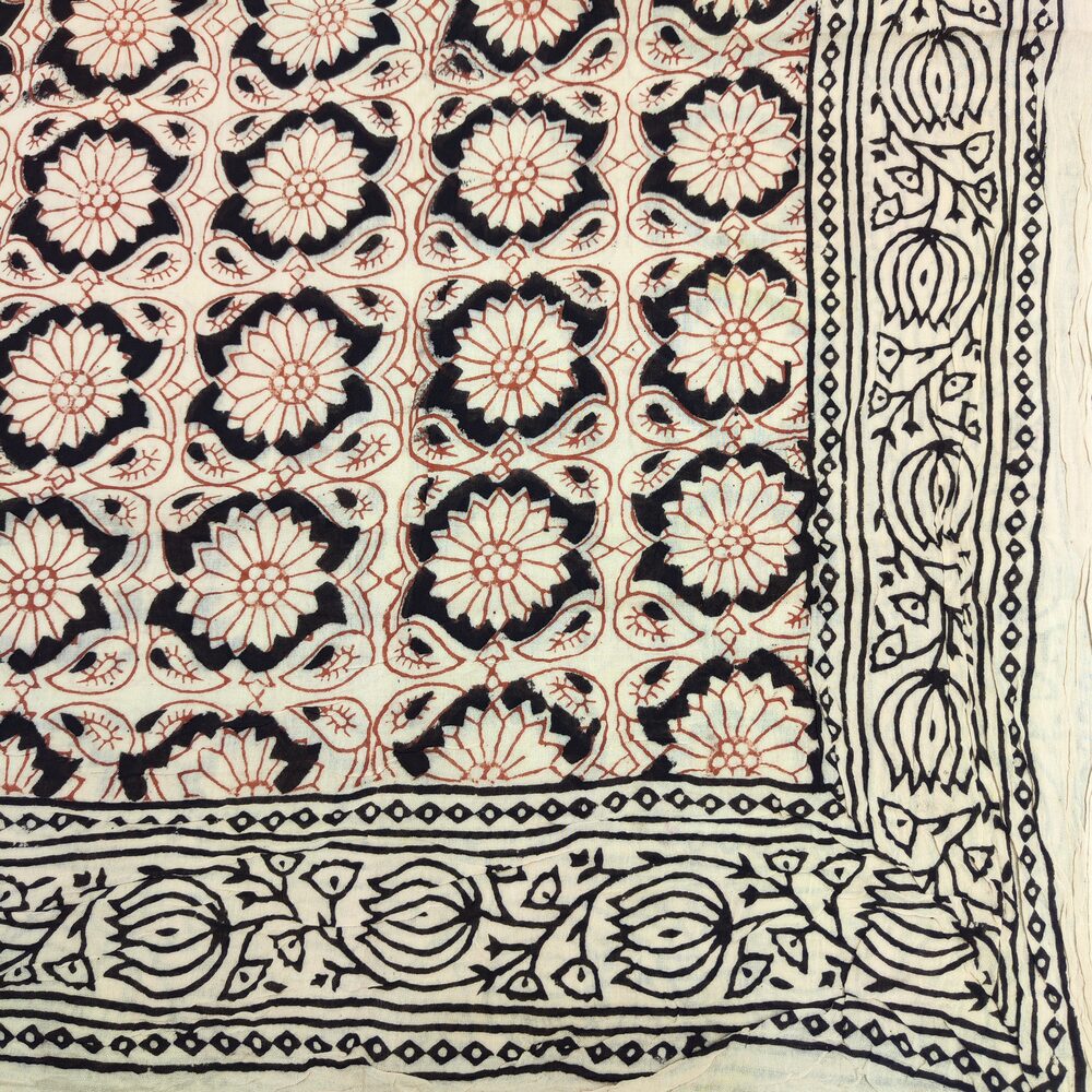 SCIARPA cotone - Pareo indiano artigianale - MIRANDA – immagine1