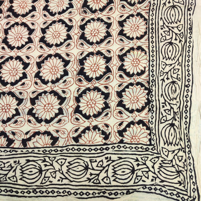 SCIARPA cotone - Pareo indiano artigianale - MIRANDA – immagine1
