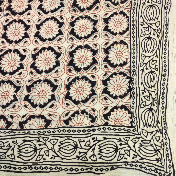 Cotton scarf - Handmade Indian sarong - MIRANDA