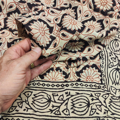 SCIARPA cotone - Pareo indiano artigianale - MIRANDA – immagine3