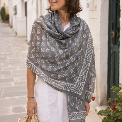 Pareo - Sarong BATIK in 100% cotone artigianale - LAURET