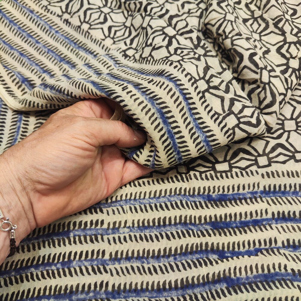 SCIARPA cotone - Pareo indiano artigianale - DORJE