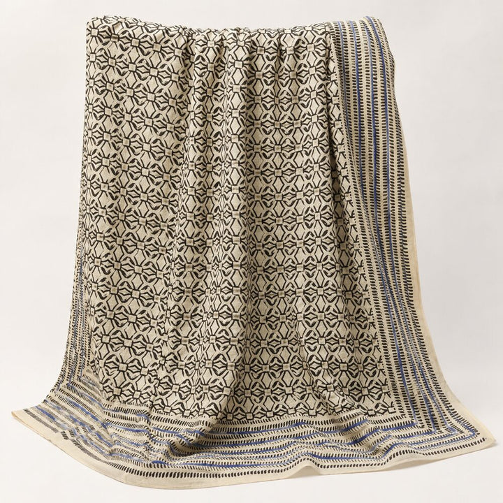 SCIARPA cotone - Pareo indiano artigianale - DORJE