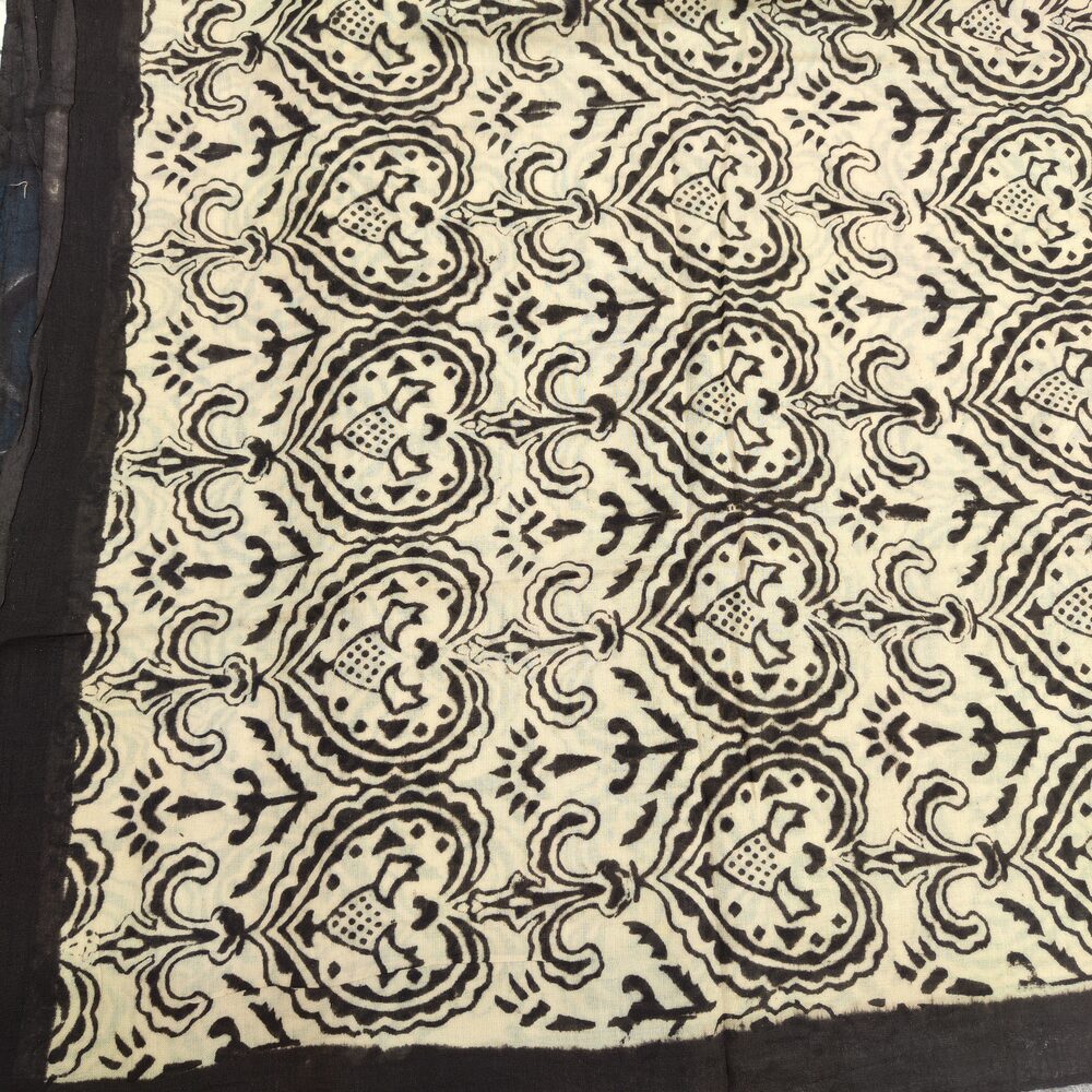 SCIARPA cotone - Pareo indiano artigianale - DANTE – dettaglio