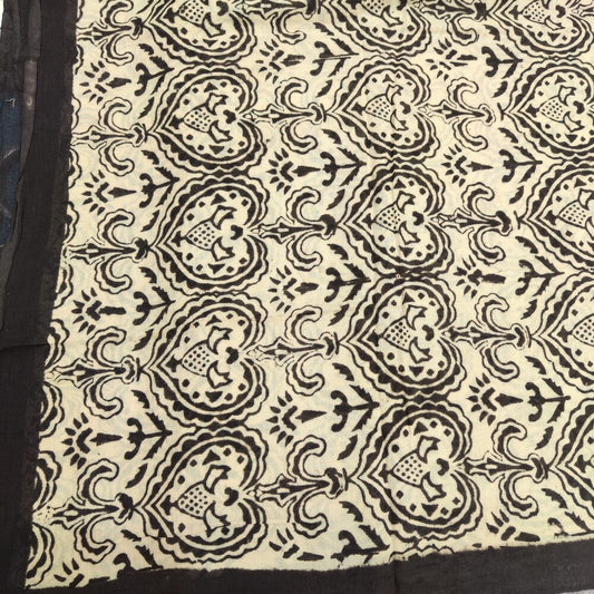 SCIARPA cotone - Pareo indiano artigianale - DANTE – dettaglio