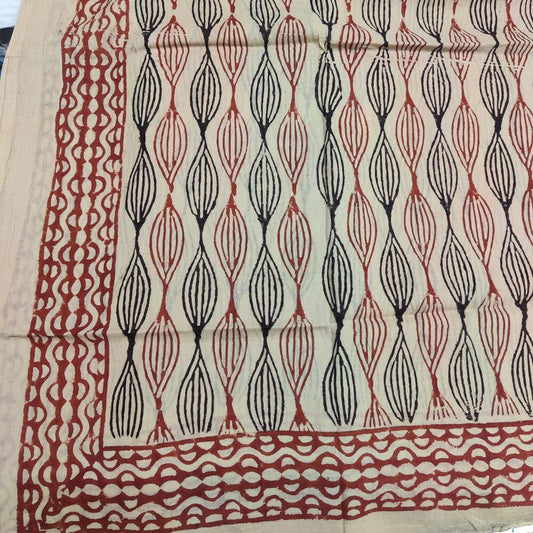 COTTON SCARF - Handmade Indian Sarong - NINFEA