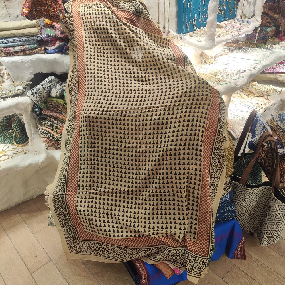 Pareo - Sarong etnico in 100% cotone artigianale - ORISSA – immagine5