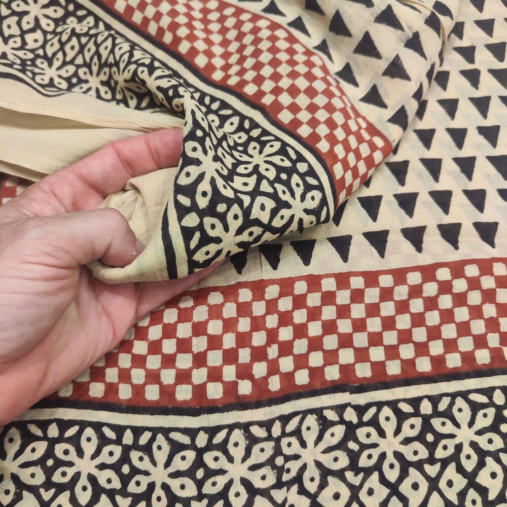 Pareo - Sarong etnico in 100% cotone artigianale - ORISSA – immagine4