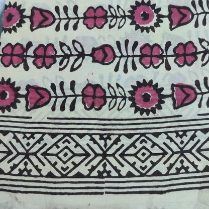 SCIARPA cotone - Pareo indiano artigianale - BELMONT – dettaglio