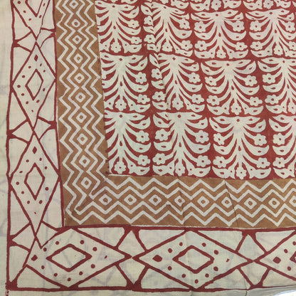 SCIARPA cotone - Pareo indiano artigianale - POMPEI – immagine1