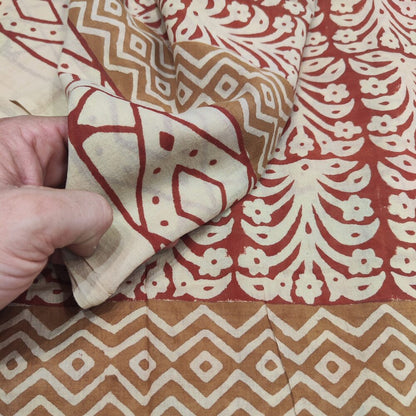 SCIARPA cotone - Pareo indiano artigianale - POMPEI – immagine3