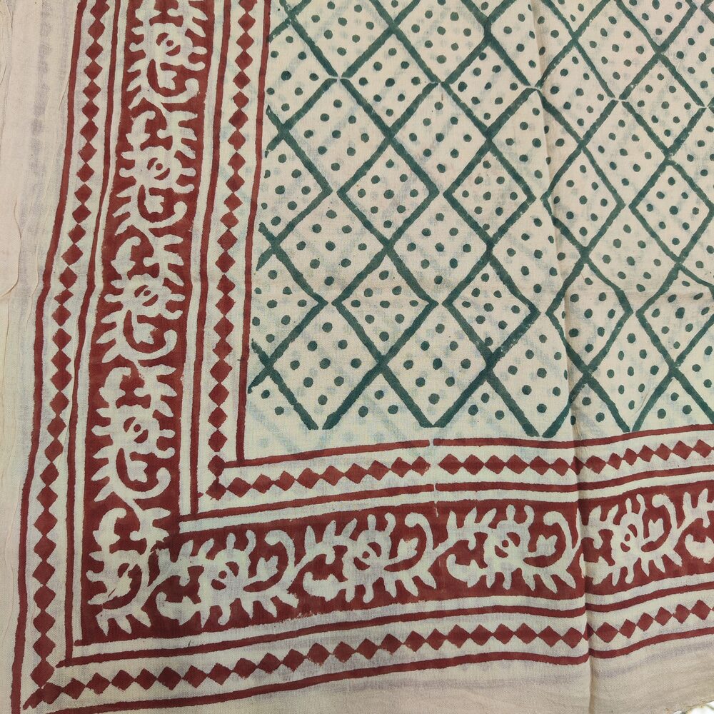 SCIARPA cotone - Pareo indiano artigianale - SUTRA – immagine1
