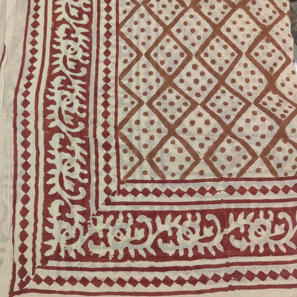 SCIARPA cotone - Pareo indiano artigianale - SUTRA – immagine6
