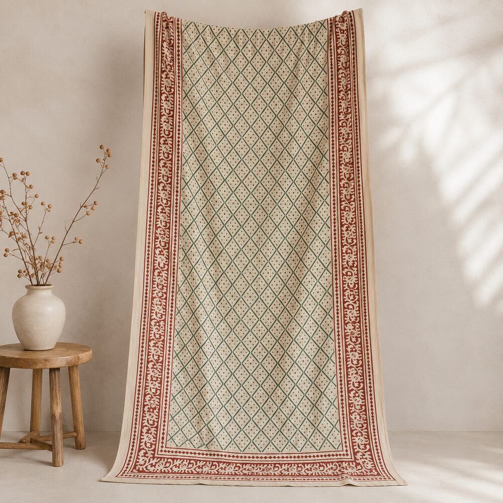 SCIARPA cotone - Pareo indiano artigianale - SUTRA – immagine5