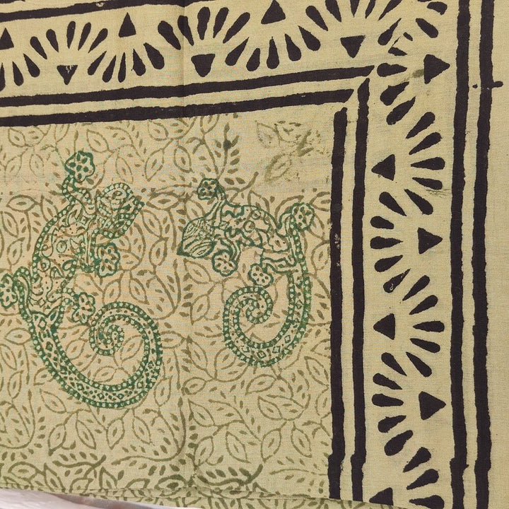 Pareo - Handmade cotton scarf with tribal patterns - GEKO