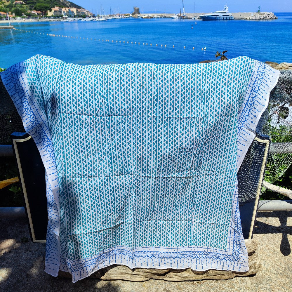 Pareo - Sarong in 100% cotone artigianale - GREC