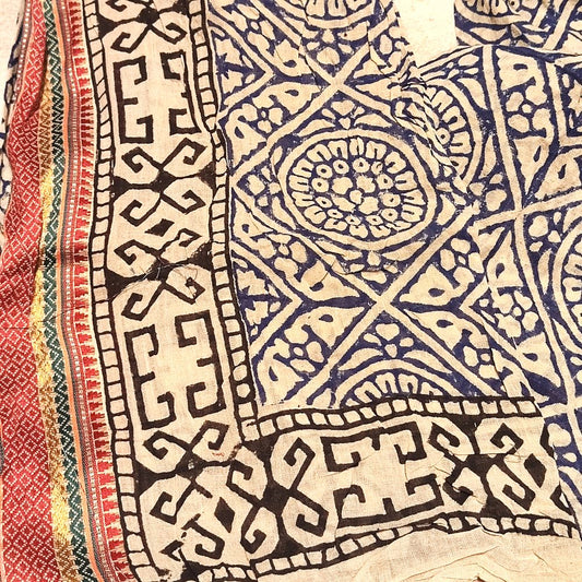SCIARPA cotone - Pareo indiano artigianale - UMESH