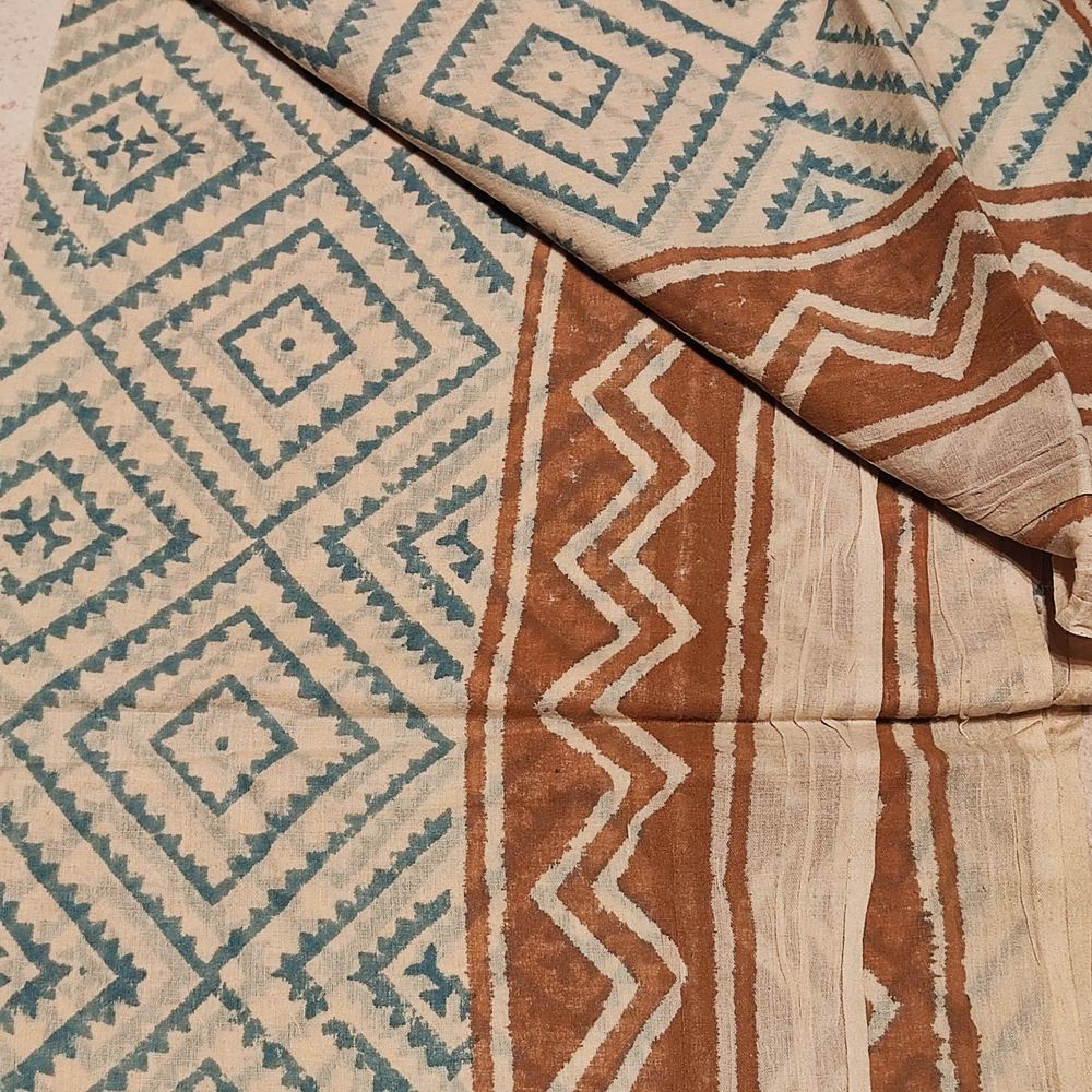 SCIARPA cotone - Pareo indiano artigianale - INDIRA