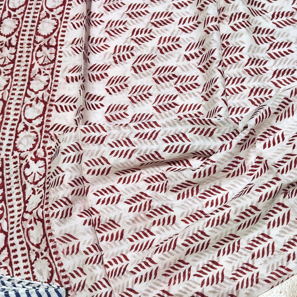 SCIARPA cotone - Pareo indiano artigianale - ISHAAN