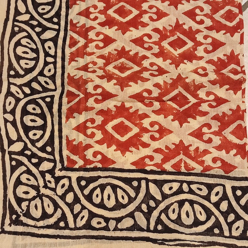 SCIARPA cotone - Pareo indiano artigianale - ARROW