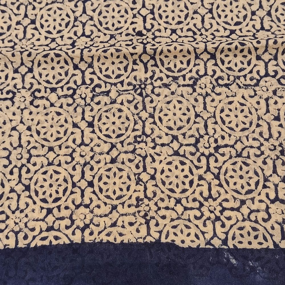 SCIARPA cotone - Pareo indiano artigianale - TONDO