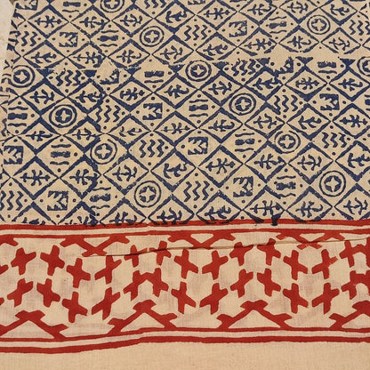 SCIARPA cotone - Pareo indiano artigianale - CROSS