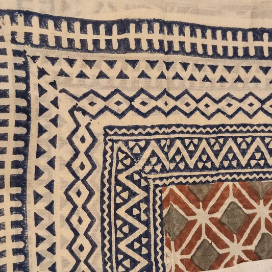SCIARPA cotone - Pareo indiano artigianale - FEROZ