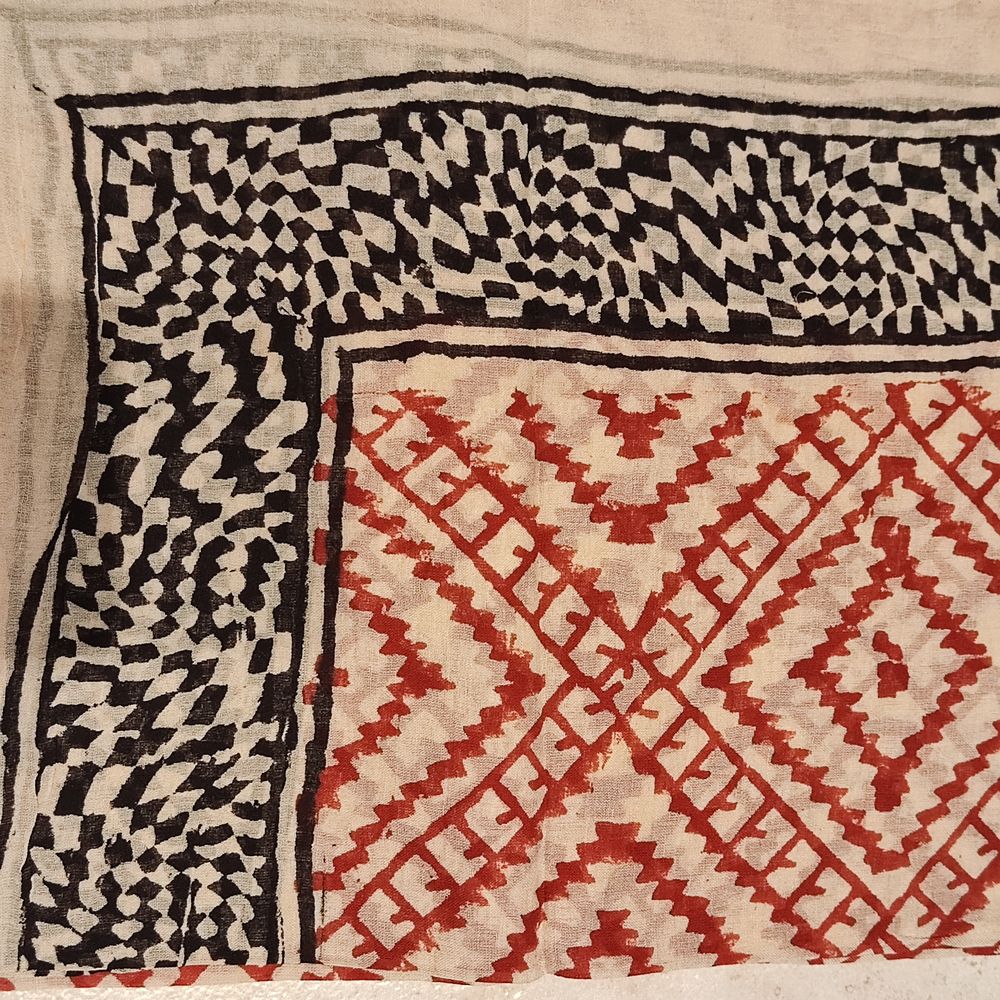 SCIARPA cotone - Pareo indiano artigianale - OJAS