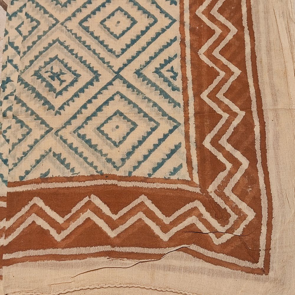 SCIARPA cotone - Pareo indiano artigianale - INDIRA