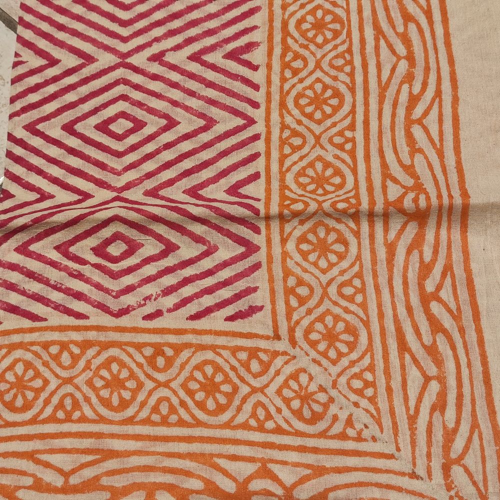 SCIARPA cotone - Pareo indiano artigianale - CHANDRA