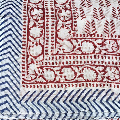 SCIARPA cotone - Pareo indiano artigianale - ISHAAN