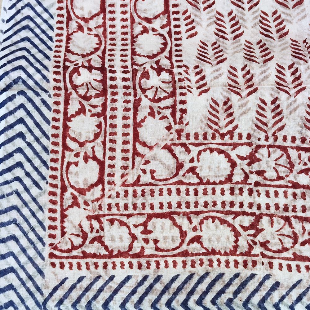 SCIARPA cotone - Pareo indiano artigianale - ISHAAN