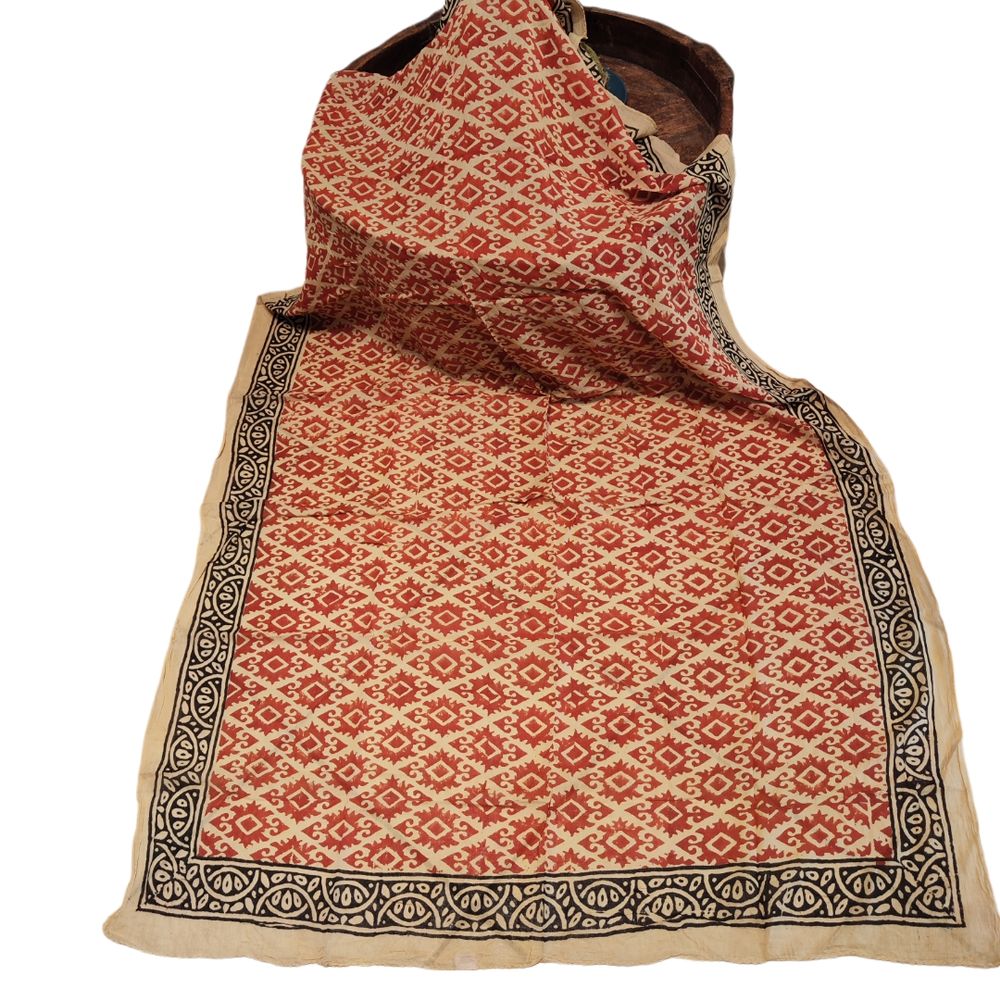 SCIARPA cotone - Pareo indiano artigianale - ARROW