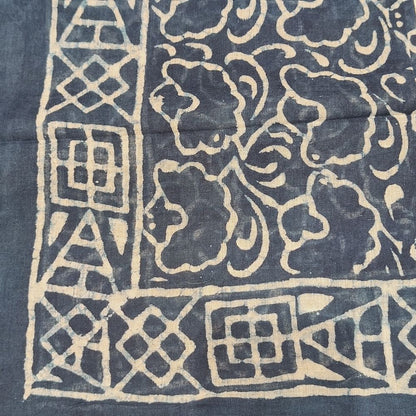 Pareo - Sarong etnico in 100% cotone artigianale - POOJA – dettaglio del disegno